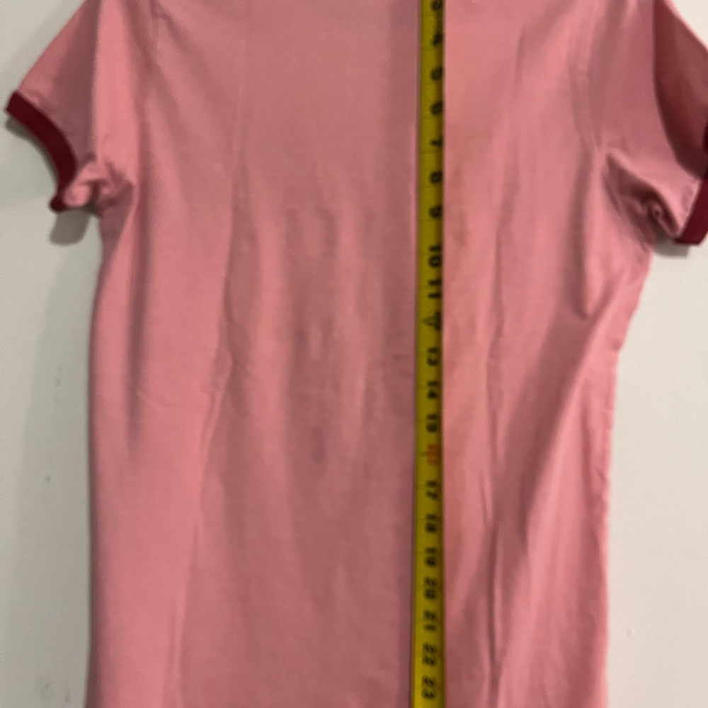 Funny slogan ‘I Hate Your Kids’ Pink Ringer Tee Humor Women XL (looks like a L) - Picture 7 of 7